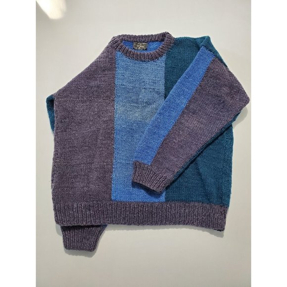 LOST HORIZONS 100% HIMALAYAN WOOL PULL OVER SZ M 713 - Picture 4 of 5